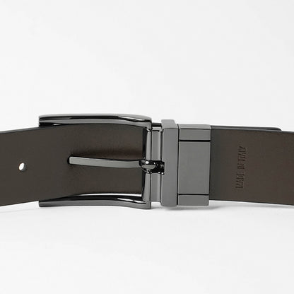 EMPORIO ARMANI メンズ ベルト Y4S426 YTU5J NERO T.MORO ブラック ブラウン 88044