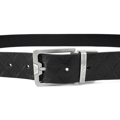 EMPORIO ARMANI メンズ ベルト Y4S502 Y221E BLACK BLACK ブラック 81386