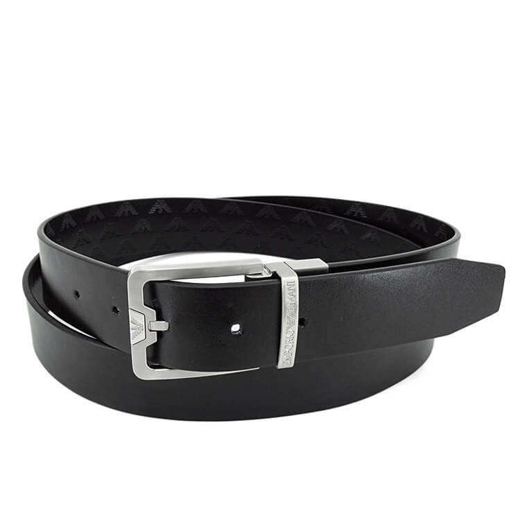 EMPORIO ARMANI メンズ ベルト Y4S502 Y221E BLACK BLACK ブラック 81386