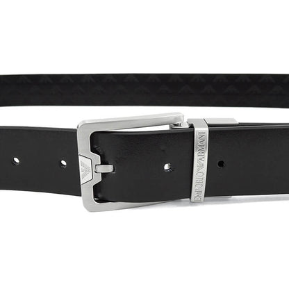 EMPORIO ARMANI メンズ ベルト Y4S502 Y221E BLACK BLACK ブラック 81386