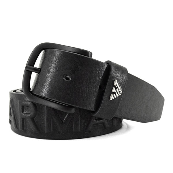 EMPORIO ARMANI メンズ ベルト Y4S524 Y210V BLACK ブラック 80001