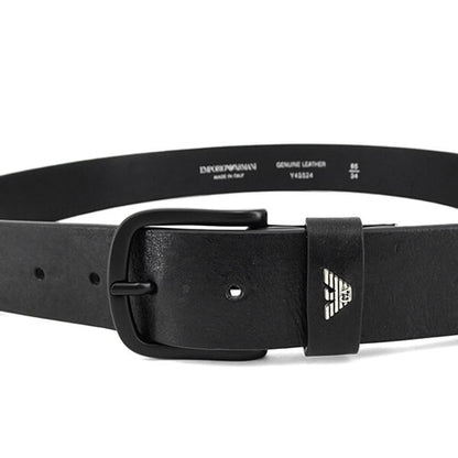 EMPORIO ARMANI メンズ ベルト Y4S524 Y210V BLACK ブラック 80001